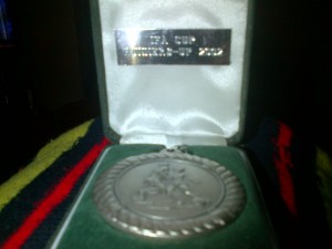 IFA Cup R-Up Medal