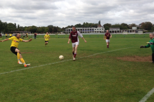 Ross Connor capped a man of the match display with WIFC's 5th goal