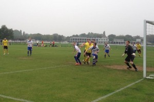 More goalmouth action